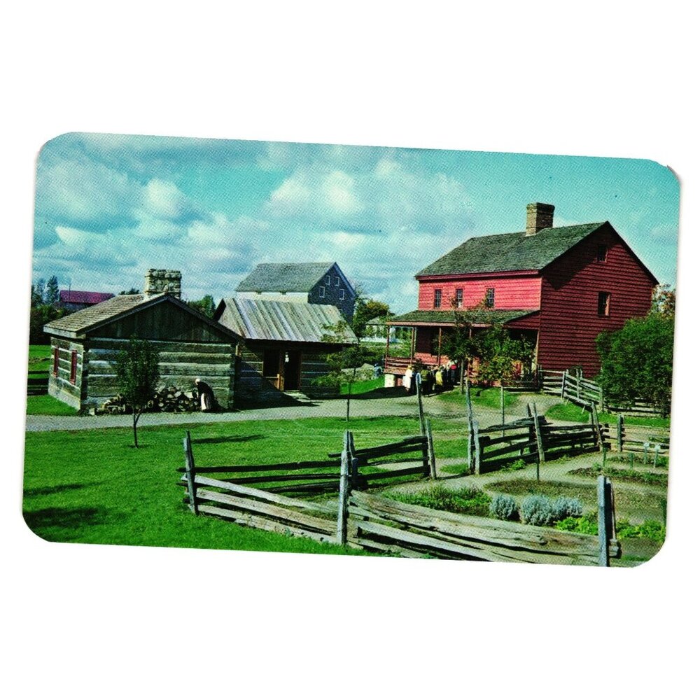 Black Creek Pioneer Village Postcard Lithographed 902 Photo By Dan Gibson Canada